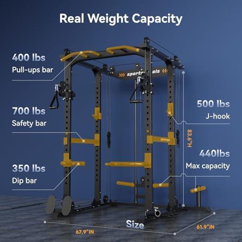 Unlocking Strength: Our Experience with the Sportsroyals Power Cage