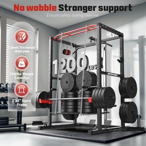 Exploring the Versatility of Sportsroyals Power Rack for Home Fitness